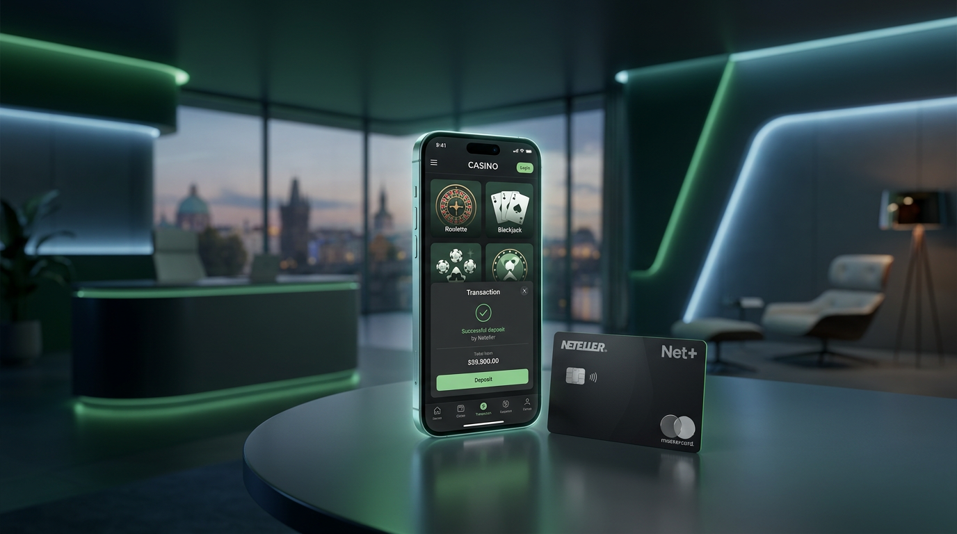 Platební metoda Neteller v online casinu - mobilní aplikace a karta